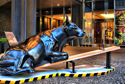 cow parade tokyo2008�̋��̎ʐ^