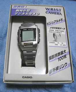 CASIO WRIST CAMERA