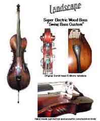 Super Electric Wood BassgSwing Bass Customh