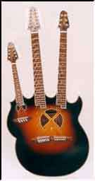 A.B.Manson Jimmy Page 3neck Triple Neck