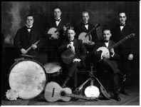 Banjo string band 1917