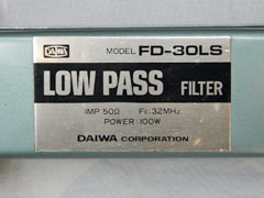 FD-30LSの表示