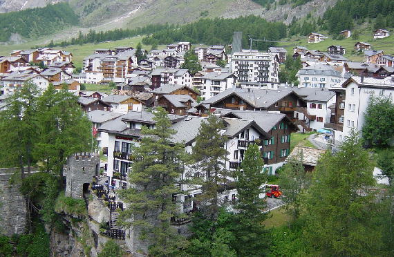 Overview of the village