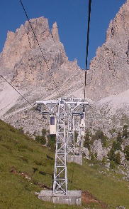 Telecabine del Sassolungo