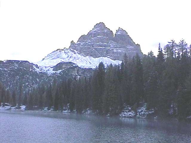 Lago di Antorno with Tre Cime di Lavaredo