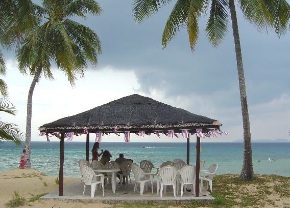 Along the Beach