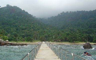 Jetty of Selamat Datang 