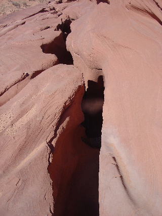 Entrance to Lower Anterope Canyon