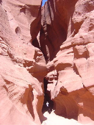 Entrance of thr Upper Anterope Canyon