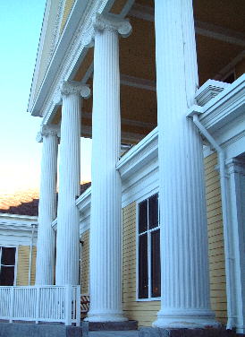 Ionian Columns of the Lake Hotel