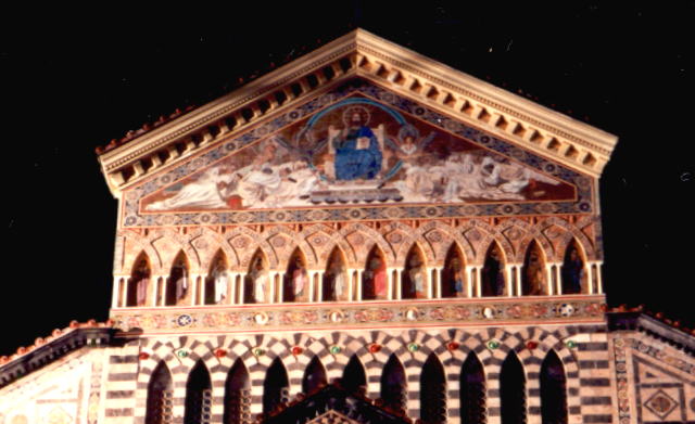 Tympanum at night