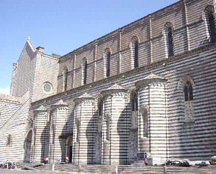 East side of the Duomo