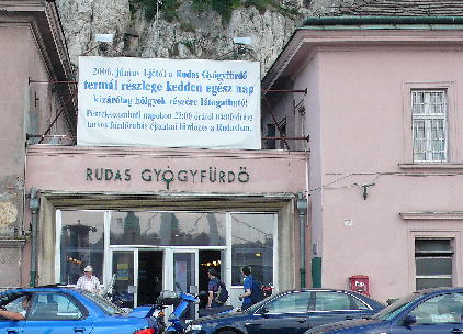 Entrance of RudasFfürdő