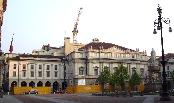 Teatro alla Scala in renovation