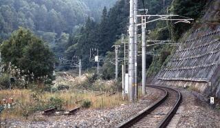 現在の羽尾信号場跡