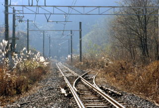 小野駅方面の写真です。