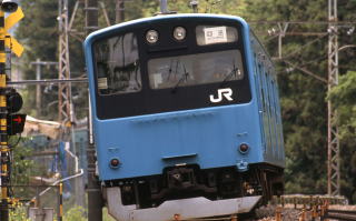 2011年5月17日 京葉線201系の廃車回送の写真です。