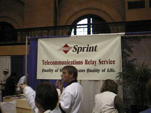 Sprint社のブース