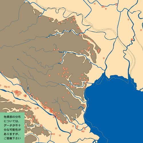 Kofun distribution map 23KB