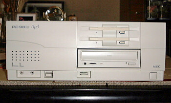 NEC PC-9800シリーズ 32ビットパソコン PC-9821Ap3/C8W CD-ROMドライブ内蔵モデル