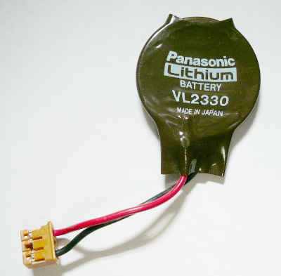 Panasonic製 リチウム二次電池の VL2330