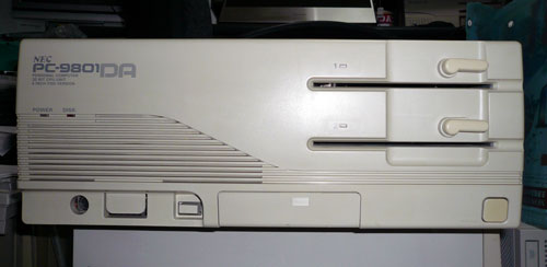 NEC PC-9800シリーズ 32ビットパソコン PC-9801DA (5インチ FDDモデル)
