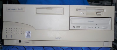 NEC 98MATE RfXNgbvf PC-9821Ra40/P60CZ