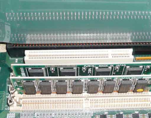 PC-9821Xs/ Xpのセカンドキャッシュメモリボードスロット