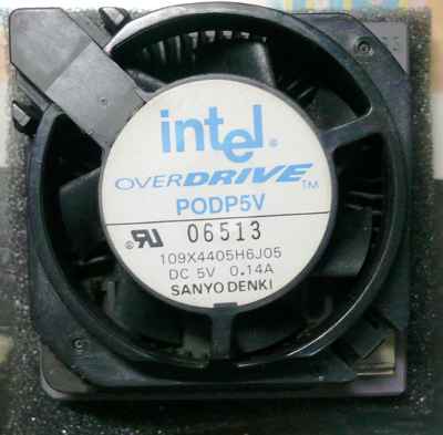 Intel製オーバードライプロセッサ PentiumODP (PODP5V83)