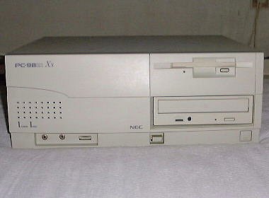 NEC PC-9800シリーズ 32ビットパソコン PC-9821Xs/C8W CD-ROMドライブ内蔵モデル