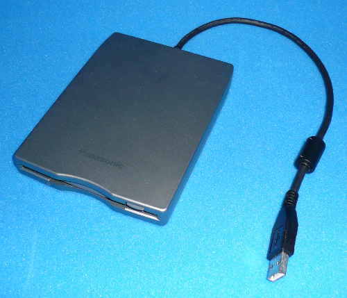 USB接続フロッピーディスクドライブ