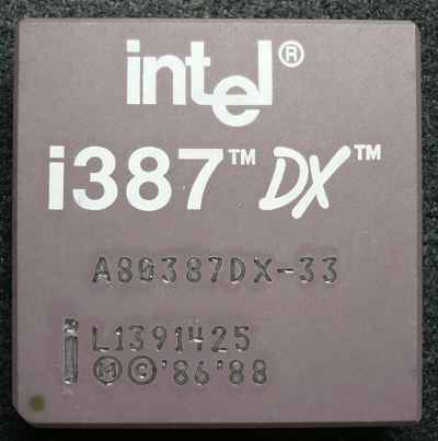 intel 387DX