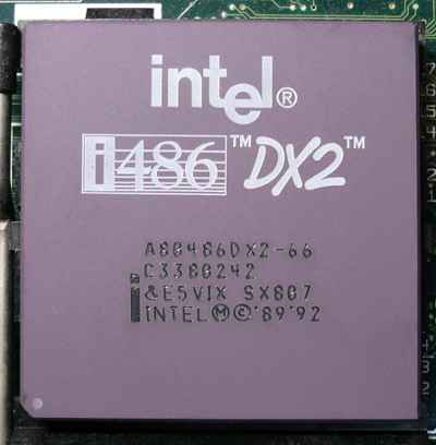 Intel 486DX2 PGAパッケージ版