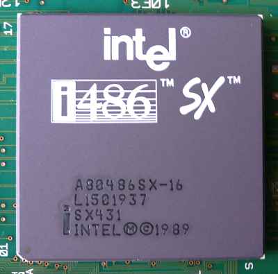 Intel 486SX PGAパッケージ版