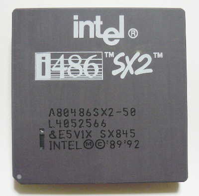 Intel 486SX2 PGAパッケージ版