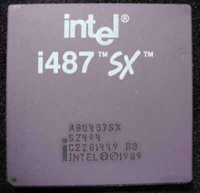 Intel 487SX PGApbP[W