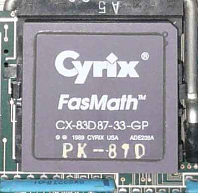 Cyrix Cx83D87