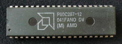AMD 80C287 CMOSタイプ