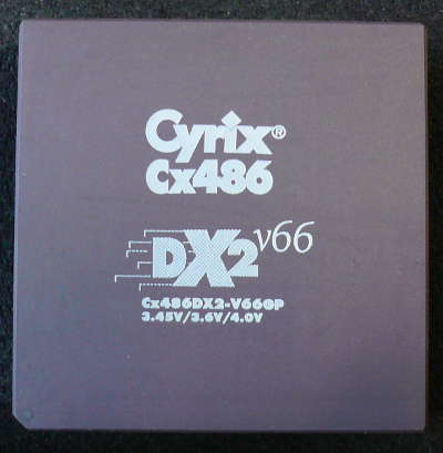 Cyrix Cx486DX2-V66GP (低電圧版)