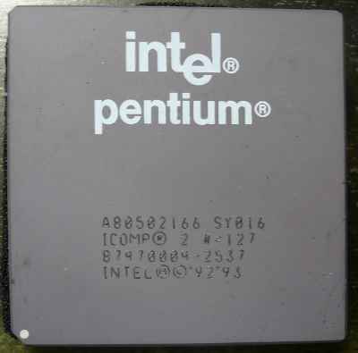 Intel Pentium SPGAパッケージ版