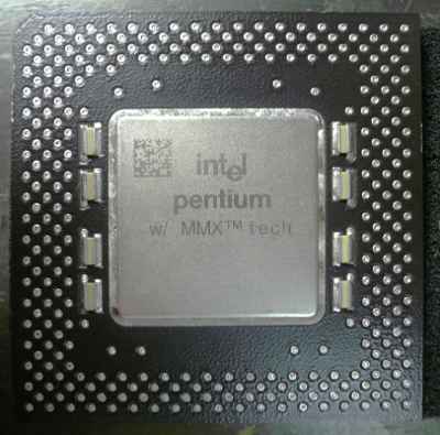 Intel MMX Pentium PGAパケージ版