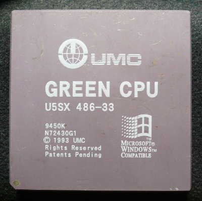 UMC GREEN CPU U5SX