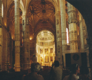 �������˥⥹��ƻ������1(The inside of Mosteiro dos Jeronimos1)