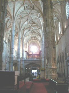 �������˥⥹��ƻ������2(The inside of Mosteiro dos Jeronimos2)