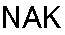 NAKFے艞(NEGATIVE AcKnowledge)