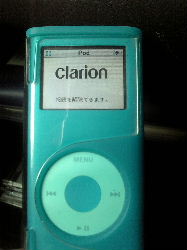 ipodnano Clarion
